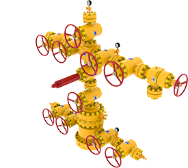 Integrated wellhead device for injection and production